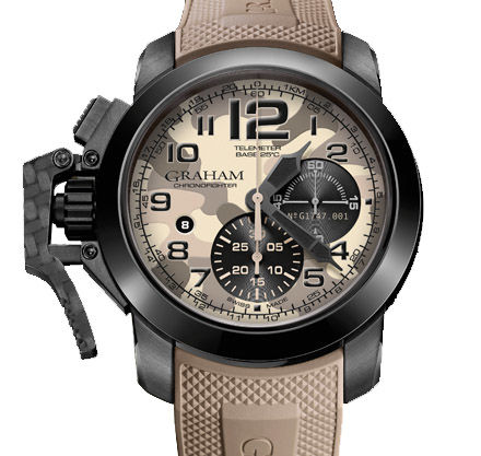 Graham Chronofighter Oversize Black Arrow 2CCAU.E03A watch prices